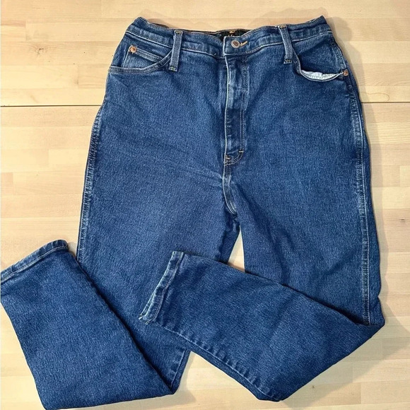 Action West Jeans Denim - Vintage Denim Action West Blue Jeans.